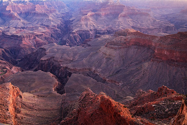 Grand Canyon all'alba - foto stock