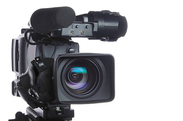 caméra professionnelle en haute définition - digital video camera photos et images de collection