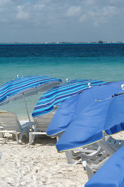 istock Beach Isla Mujeres Mexico Umbrellas & Chairs 172799725