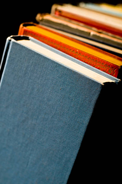 istock Old books in the spotlit 172799877