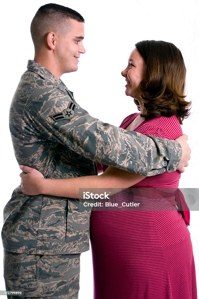 Famille de militaires - Photo de Adulte libre de droits
