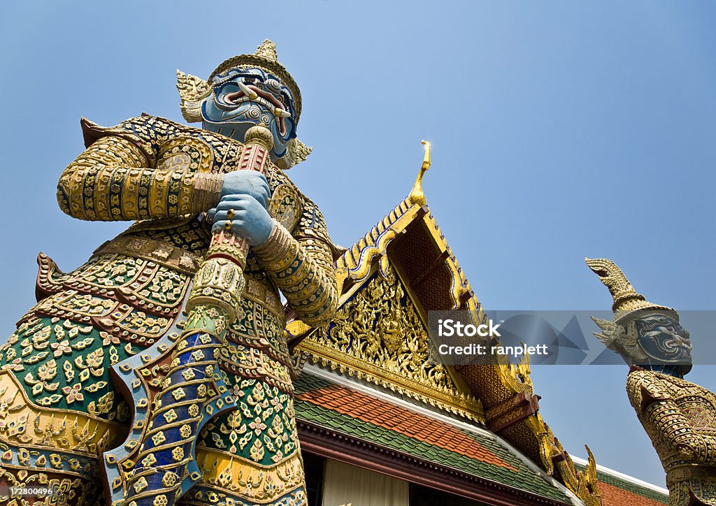 Buddhistische Tempel Skulpturen - Lizenzfrei Tempel Stock-Foto