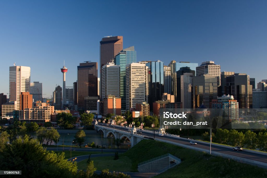 Der Innenstadt von Calgary - Lizenzfrei Architektur Stock-Foto