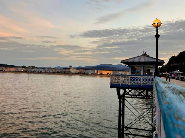 istock Sunset at Llandudno pier in Wales 1728007789