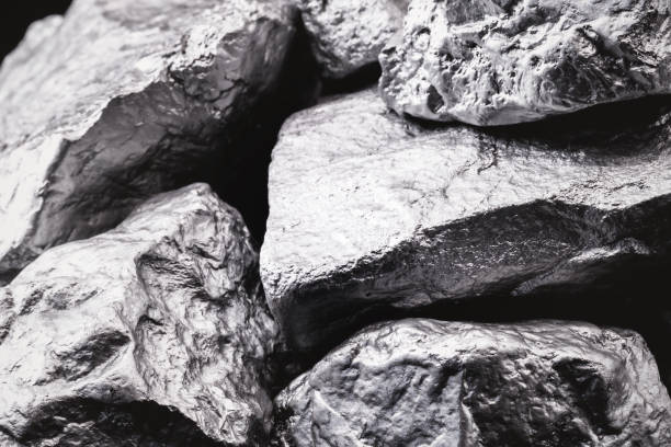 istock rough cobalt stone, extracted from africa. Heavy mining. 1728008732