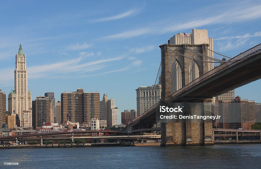 Ponte di Brooklyn, New York City - Foto stock royalty-free di Affari