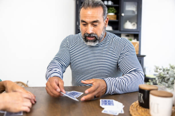 istock Married Mixed Race Couple Playing Games 1728016067