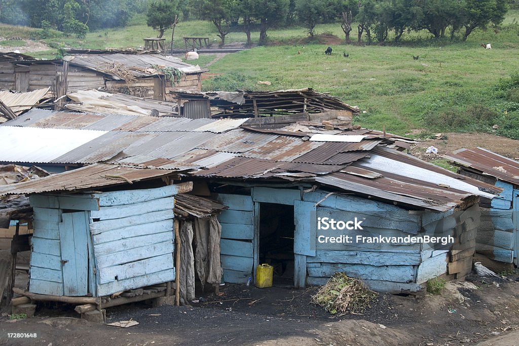 A pobreza africano - Foto de stock de Acabado royalty-free