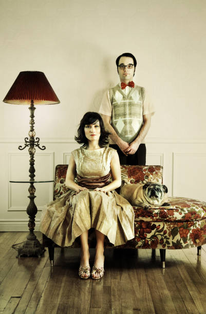 istock Couple in a Livingroom, posing 172801697