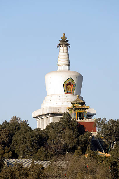 istock White Dogoba temple in Beijing 172802429