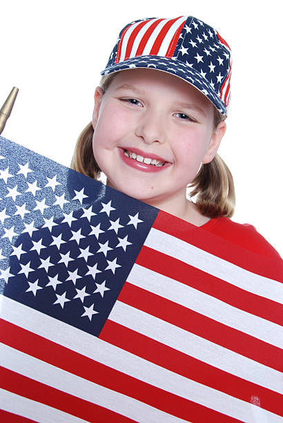istock Patriotic Girl 172804008