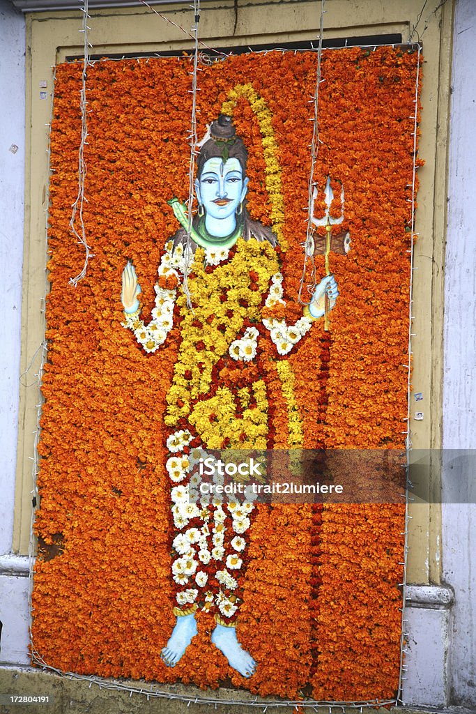 Lord Shiva o Mahesh - Foto stock royalty-free di Composizione verticale