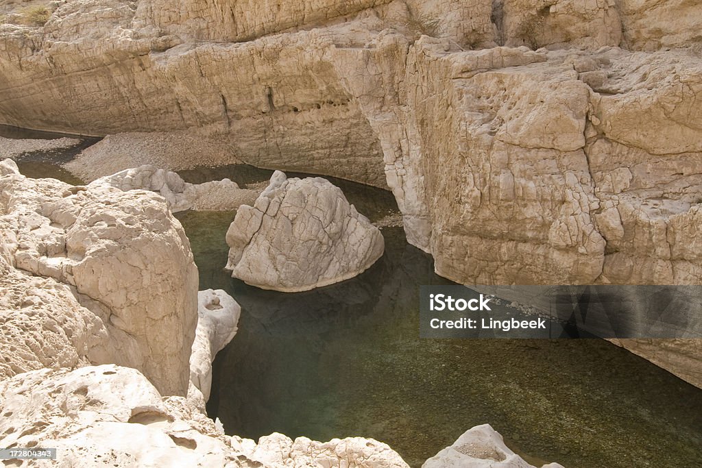 Oman-Wadi Bani Khalid - Lizenzfrei Arabien Stock-Foto
