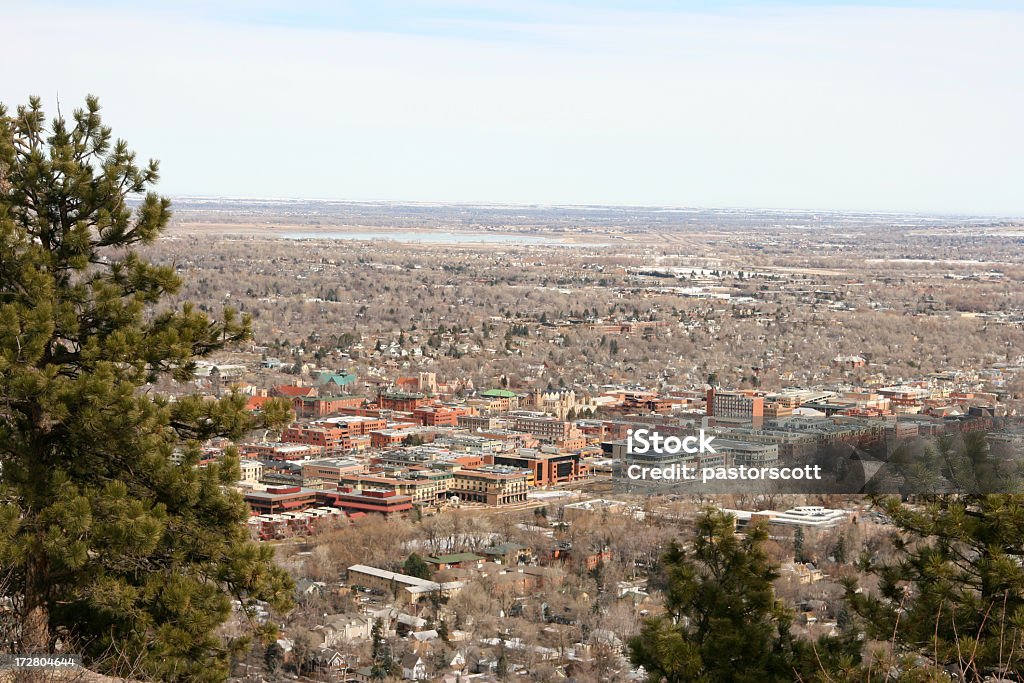 Boulder, Colorado, Panorama - Lizenzfrei Boulder Stock-Foto