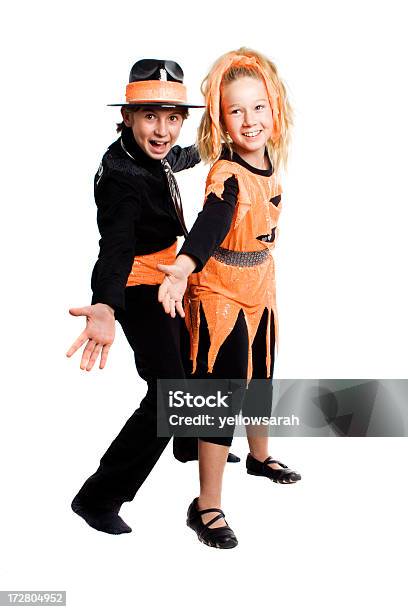 Performers Stock Photo - Download Image Now - Child, White Background, Stage Theater