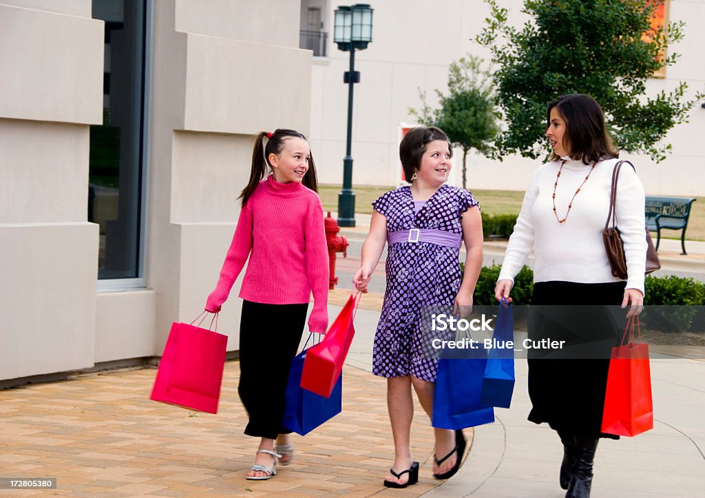 Meninas compras - Royalty-free Adulto Foto de stock