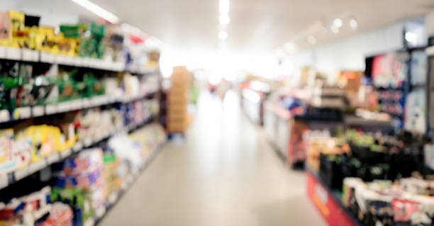 istock Supermarket shelfs with variety drink bottles 1728055466