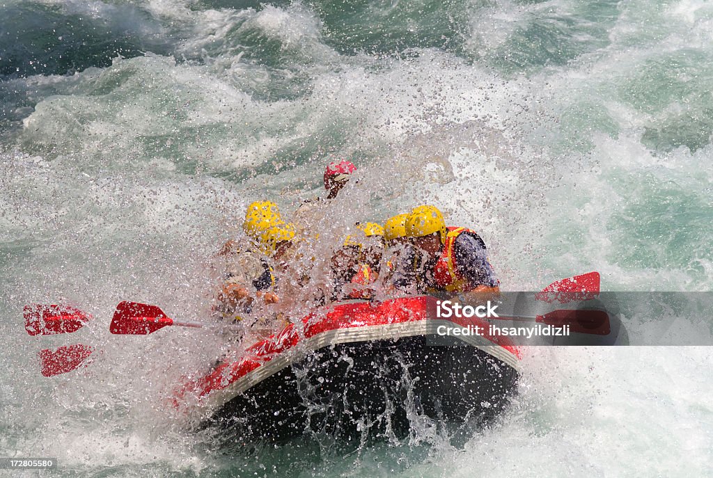 Rafting - Foto de stock de Trabajo en equipo libre de derechos