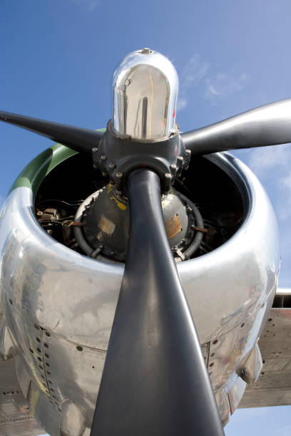 istock Engine of World War II B-25 Bomber Wide Angle 172805845