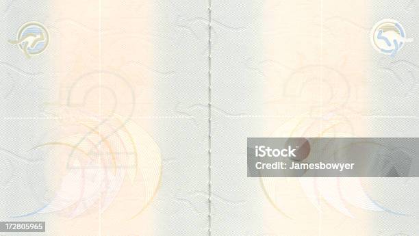 Pasaporte Páginas En Blanco Foto de stock y más banco de imágenes de Pasaporte - Pasaporte, Australia, Abierto