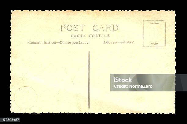 Cartolina - Fotografie stock e altre immagini di Antico - Vecchio stile - Antico - Vecchio stile, Carta, Cartolina postale