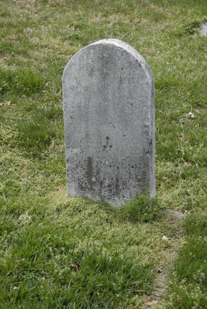 istock Blank Tombstone or Gravemarker 172806694