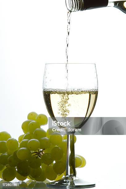 White Wine Stock Photo - Download Image Now - Alcohol - Drink, Bubble, Celebration