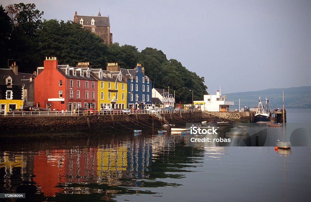 Tobermory Hafens - Lizenzfrei Tobermory Stock-Foto