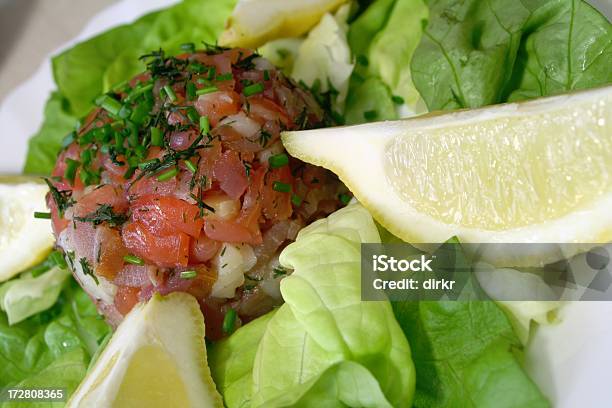 Pesce Tataro - Fotografie stock e altre immagini di Manzo alla tartara - Manzo alla tartara, Tonno - Animale, Alimento affumicato