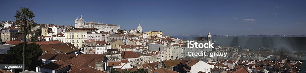 Blick auf Lissabon und das Alfama-Distrikt - Lizenzfrei Alfama Stock-Foto