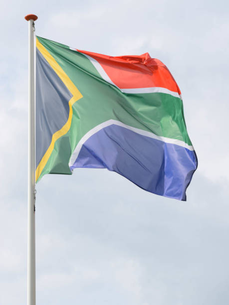 istock South Africa's flag flies in the wind 1728117382