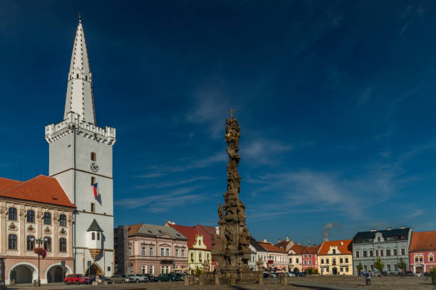 istock Old square with blue sky in sunny day in Kadan 1728127255