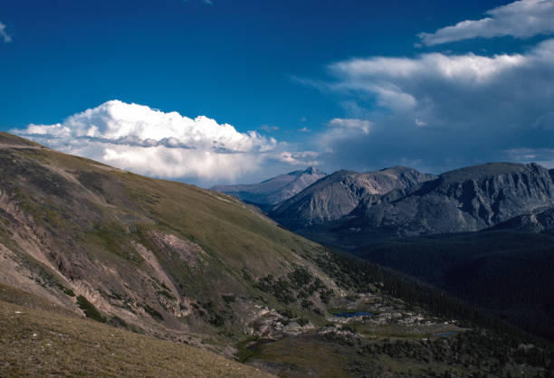 istock Rocky Mountain NP - Trail Ridge Road - Distant Long's Peak - 1977 1728200959