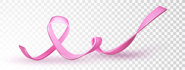 istock Breast cancer awareness symbol isolated. Realistic pink 3d vector illustration 1728219711