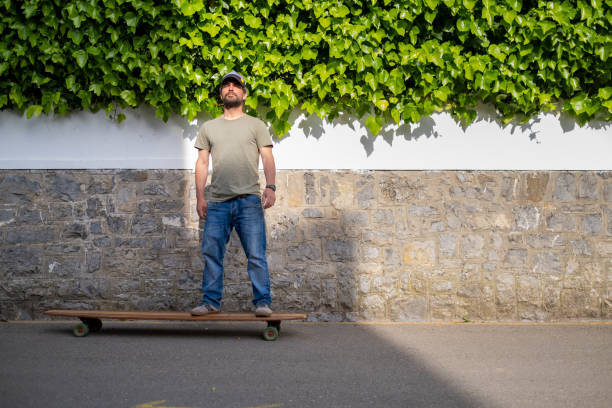 istock A young casual man on skateboard outdoors 1728275841