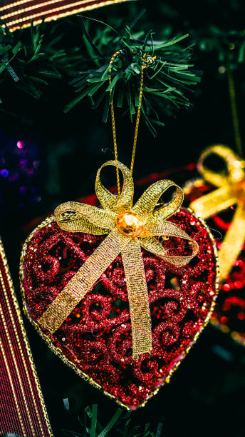istock Christmas decorations. Colorful Christmas lights background 1728277456