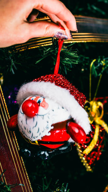 istock Christmas decorations. Colorful Christmas lights background 1728278045