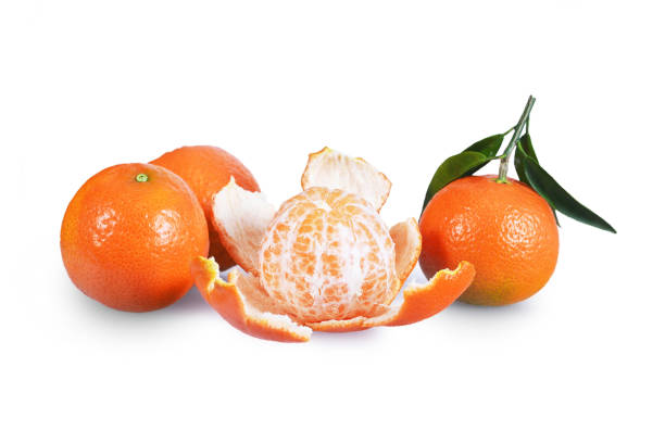 istock Tangerines isolated on white background 1728317694