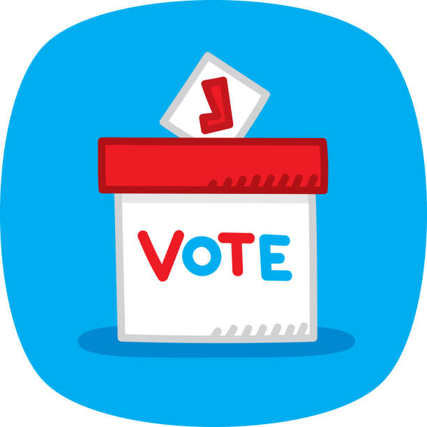 ilustraciones, imágenes clip art, dibujos animados e iconos de stock de vota doodle 1 - voting doodle republican party democratic party