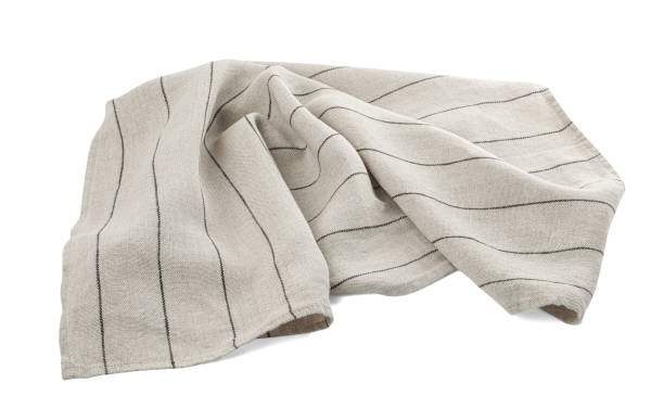 istock One striped kitchen napkin isolated on white 1728351692