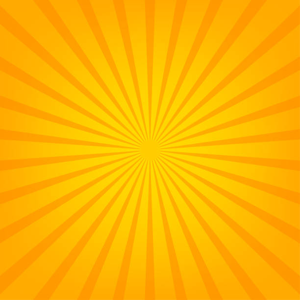 istock Sunburst background. Orange background with radial lines for retro illustration in pop art style. Vintage background for comic superhero text, speech bubble, message. Vector illustration 1728372243