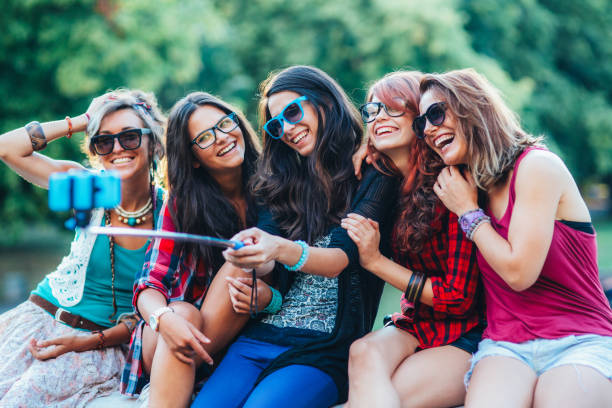 istock Selfie with best friends 1728411647