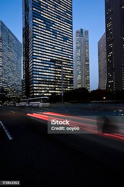 Office Building At Dusk Stock Photo - Download Image Now - Architecture, Blurred Motion, Building Exterior