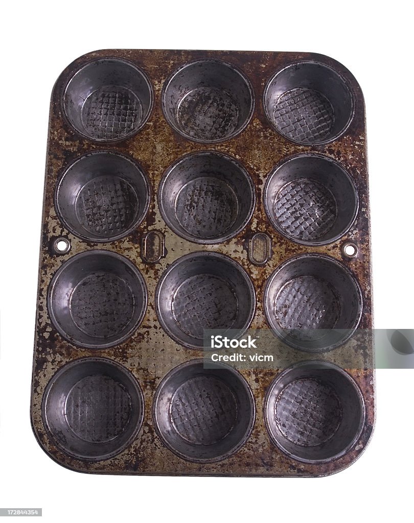 old Forma de muffin - Royalty-free Alumínio Foto de stock