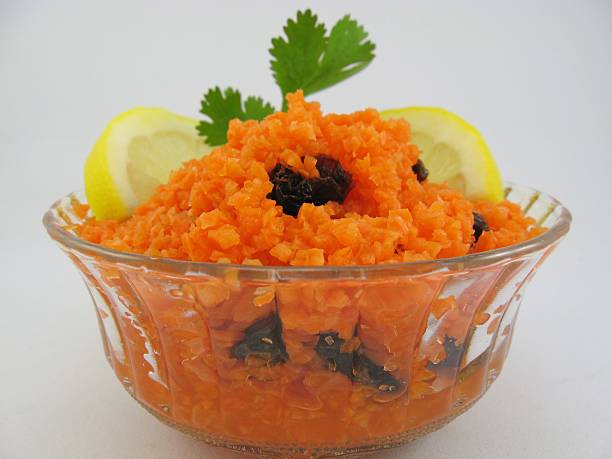 Chopped Carrot Salad