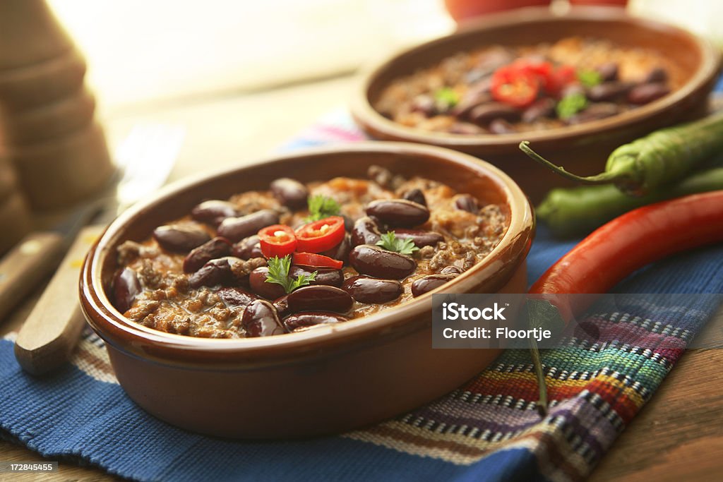 TexMex imagens: Chilli Con Carne - Royalty-free América Latina Foto de stock