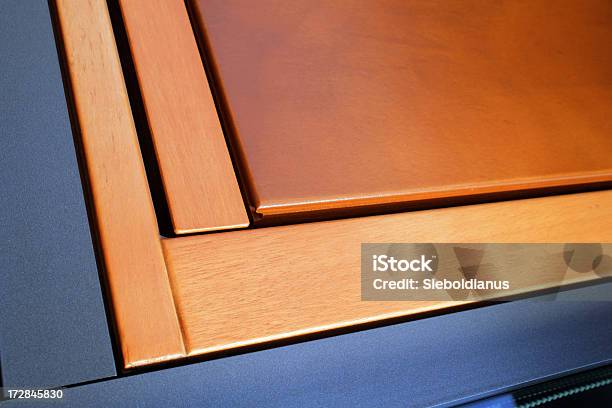 Closeup Of Wood And Metal Paneled Modern Science Building Stock Photo - Download Image Now
