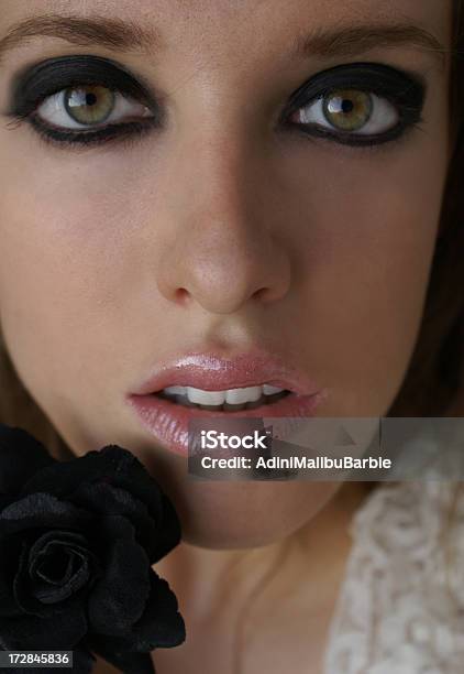 Nero Rose 2 - Fotografie stock e altre immagini di Adulto - Adulto, Beautiful Woman, Bellezza