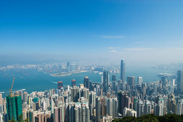istock Hong Kong skyline viewed from Victoria Peak 172845865