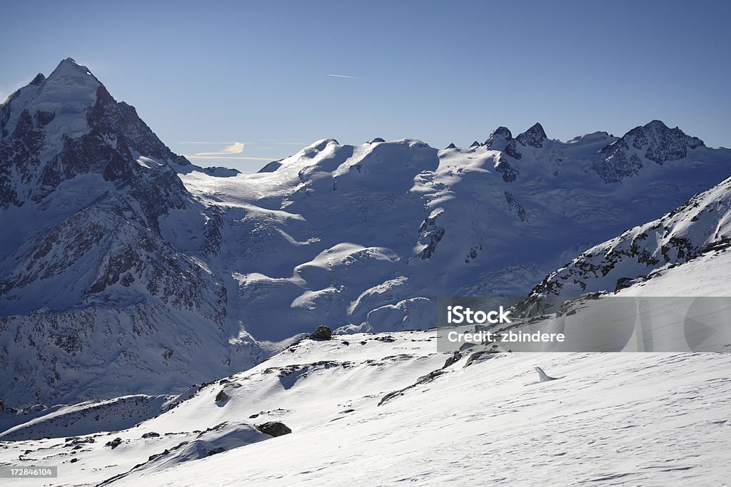 Glaciar alpino - Foto de stock de Acantilado libre de derechos